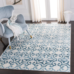 Safavieh Isabella 956 Power Loomed Transitional Rug Navy / Ivory ISA956N-28