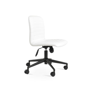 Soho Concept Isa Office Ergonomic Chair With Adjustable Height, Leatherette Comfort, 2-year Guarantee, Black/White Black,White  Soho-concept-dining-chair-11887