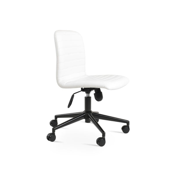 Soho Concept Isa Office Ergonomic Chair With Adjustable Height, Leatherette Comfort, 2-year Guarantee, Black/White Black,White  Soho-concept-dining-chair-11887