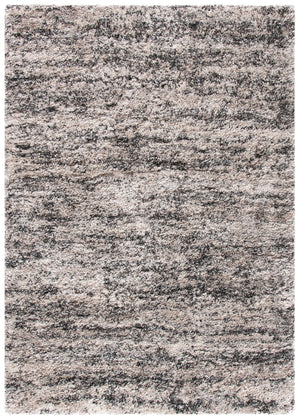 Safavieh Iceland Plush Shag Rug 2'X3' Cream & Grey Abstract, Power-Loomed Turkey, Soft Durable Accent Piece ISG519A-2