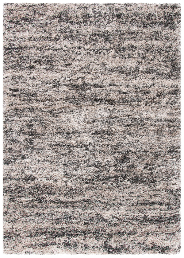 Safavieh Iceland Plush Shag Rug 2'X3' Cream & Grey Abstract, Power-Loomed Turkey, Soft Durable Accent Piece ISG519A-2
