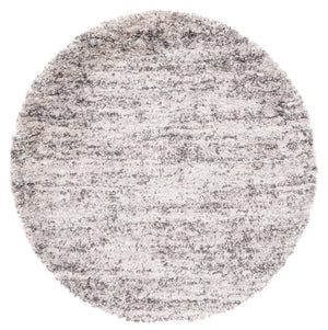 Safavieh Iceland Plush Shag Rug 2'X3' Cream & Grey Abstract, Power-Loomed Turkey, Soft Durable Accent Piece ISG519A-2
