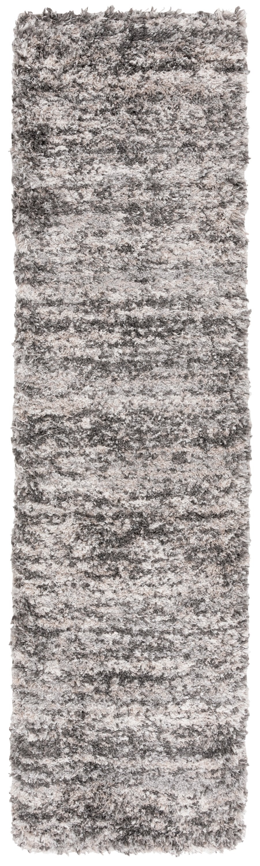 Safavieh Iceland Shag 2X3 Ft Grey/Dark Grey Area Rug — Plush 2.5" Pile, Power-Loomed Turkey, Stain-Resistant ISG519F-2