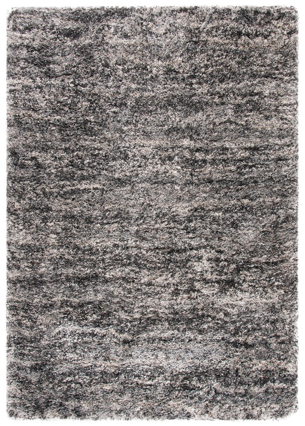 Safavieh Iceland Shag 2X3 Ft Grey/Dark Grey Area Rug — Plush 2.5" Pile, Power-Loomed Turkey, Stain-Resistant ISG519F-2
