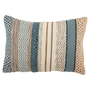 Jaipur Living Jaipur Living Isko Boucle Lumbar Pillow Geometric Tribal Macrame Fringe Indoor Outdoor PLW103707