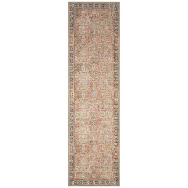 Trans Ocean Liora Manne Inspirations Sarouk Indoor Area Rug – Elegant Floral Medallion Design For Any Space Orange Polyester Ispr8111537