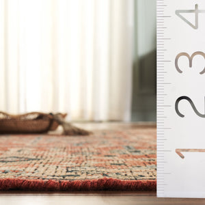 Safavieh Izmir Exquisite Hand-knotted Area Rug - Luxurious New Zealand Wool - Artistry For Elegant Interiors Red ,Gold New Zealand Wool Izm179q-6