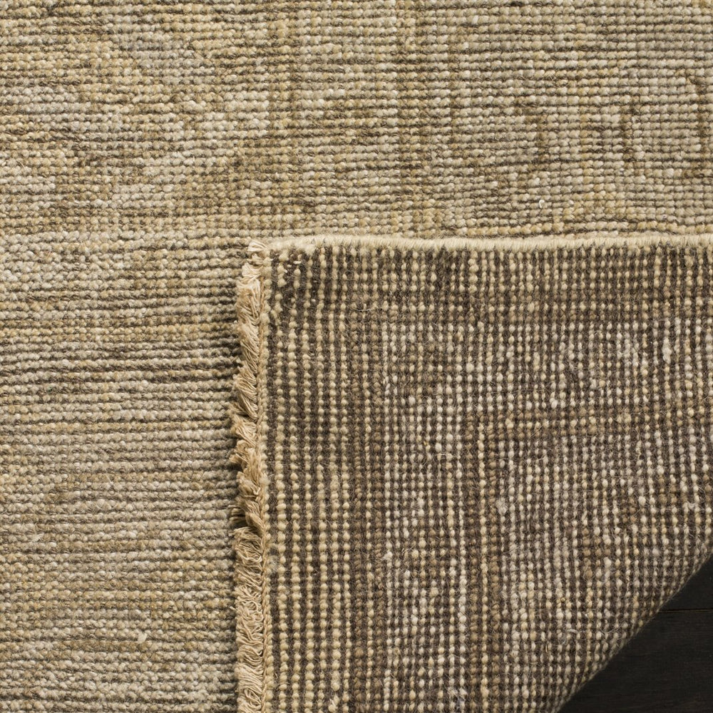Safavieh Izmir Hand-Knotted 10X14 Wool Rug In Gold & Grey — Low-Profile Geometric Elegance For Large Rooms 11'-0" x 15'-0" IZM180A-1115