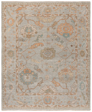 Safavieh Izmir 181 Hand Knotted Traditional Rug Grey / Rust 9' x 12'