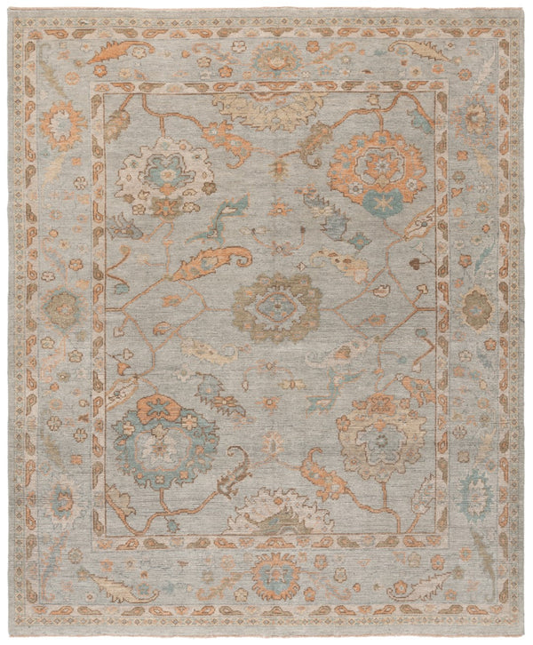 Safavieh Izmir 181 Hand Knotted Traditional Rug Grey / Rust 9' x 12'