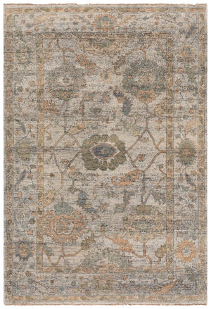 Safavieh Izmir Hand-knotted Area Rug - Timeless Elegance, Luxurious Ghazni Wool, Artisan Craftsmanship, Versatile Design Ivory ,Grey Ghazni Wool Pile Izm183a-10