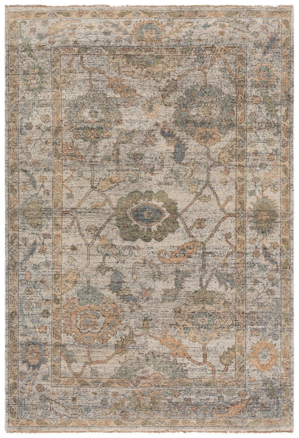 Safavieh Izmir Hand-knotted Area Rug - Timeless Elegance, Luxurious Ghazni Wool, Artisan Craftsmanship, Versatile Design Ivory ,Grey Ghazni Wool Pile Izm183a-10