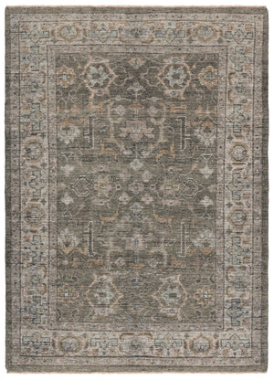 Safavieh Izmir Hand-Knotted New Zealand Wool Rug In Linen And Dusty Teal — Oversized Oriental Elegance 11'-0" x 15'-0" IZM188A-1115