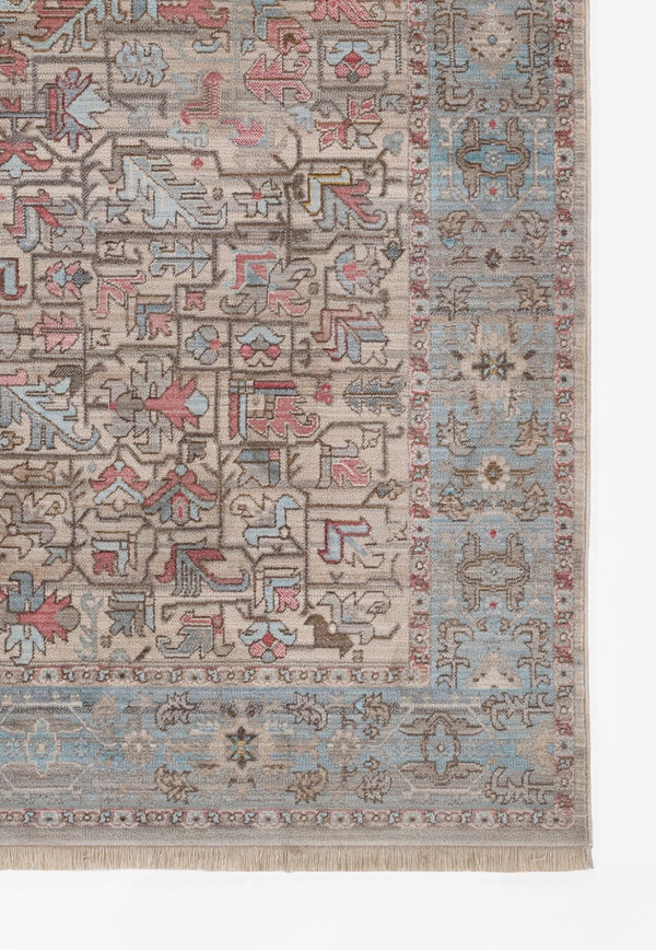 Momeni Izmir IZ-12 Machine Made Traditional Oriental Indoor Rug Multi 9' x 12'