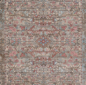 Momeni Izmir IZ-12 Machine Made Traditional Oriental Indoor Rug Multi 9' x 12'
