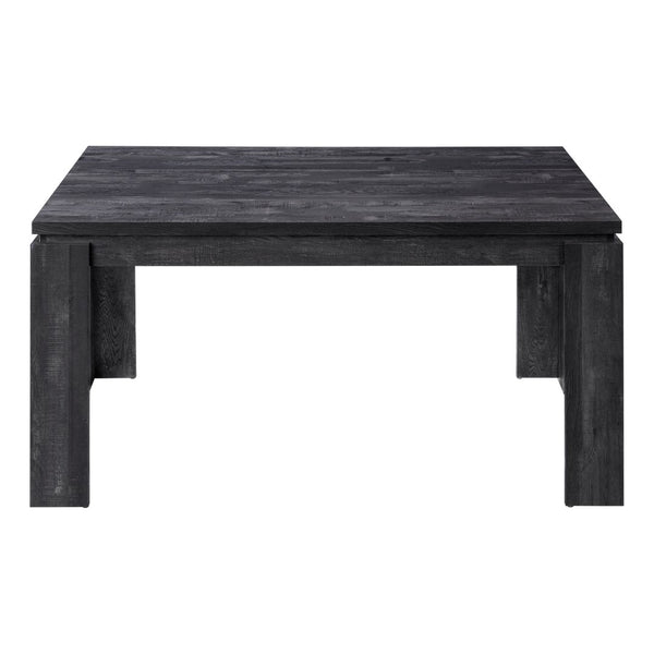 Monarch Specialties Dining Table, 60" Rectangular, Kitchen, Dining Room, Black Laminate, Contemporary, Modern Black Particle Board,Hollow,Core,Laminate,Mdf I 1089