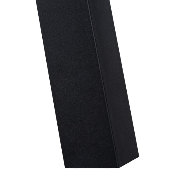 Monarch Specialties Dining Table, 60" Rectangular, Kitchen, Dining Room, Grey Laminate, Black Metal, Contemporary, Modern Grey,Black, Black Hollow,Core,Laminate,Mdf,Metal,Particle Board I 1136