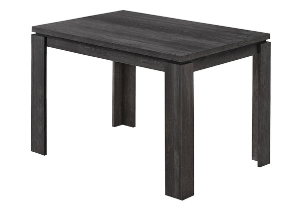 Monarch Specialties Dining Table, 48" Rectangular, Small, Kitchen, Dining Room, Black Laminate, Contemporary, Modern Black Particle Board,Hollow,Core,Laminate,Mdf I 1166