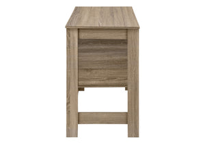 Monarch Specialties Dining Table, 48" Rectangular, Counter Height, Kitchen, Small, Storage, Brown Laminate, Contemporary, Modern Dark Taupe Mdf,Laminate I 1203