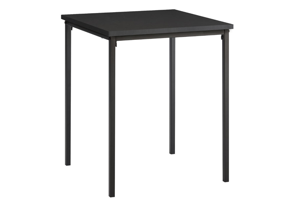 Monarch Specialties Accent Table, 22" H Contemporary Side Table With Easy Assembly - Modern Design For Living Spaces Black,Black Particle Board,Metal I 3827