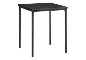 Monarch Specialties Accent Table, 22" H Contemporary Side Table With Easy Assembly - Modern Design For Living Spaces Black,Black Particle Board,Metal I 3827
