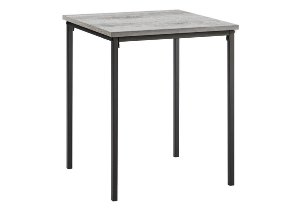 Monarch Specialties Accent Table, 22" H Contemporary Side Table With Easy Assembly - Modern Design For Living Spaces Grey,Black Particle Board,Metal I 3828