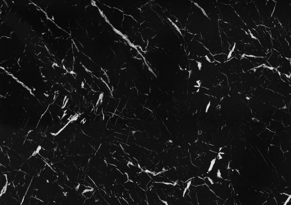 Monarch Specialties Accent Table, Side, Round, End, Nightstand, Lamp, Living Room, Bedroom, Black Marble Look Laminate, Black Metal, Contemporary, Modern Black,Black, Black Metal,Particle Board I 2179