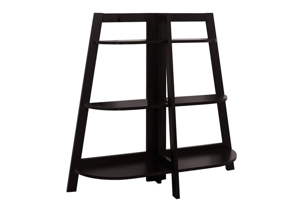 Monarch Specialties Bookshelf, Bookcase, Etagere, 3 Tier, 48"H, Office, Bedroom, Brown Laminate, Contemporary, Modern Espresso Particle Board,Laminate,Mdf I 2426