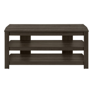 Monarch Specialties Tv Stand, 42 Inch, Console, Media Entertainment Center, Storage Shelves, Living Room, Bedroom, Brown Laminate, Contemporary, Modern Oak Particle Board,Laminate I 2514