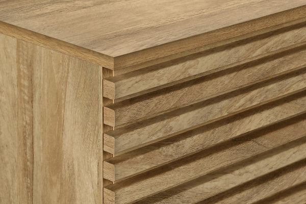 Monarch Specialties Tv Stand, 72 Inch, Media Entertainment Center, Storage Cabinet, Console, Storage Shelves, Bedroom, Living Room, Walnut Laminate, Contemporary, Modern Walnut Particle Board,Solid Wood I 2784