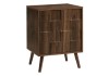 Monarch Specialties Accent Table, End, Side Table, Small, Storage, Lamp, Walnut Laminate, Modern Walnut Mdf,Particle Board,Solid Wood I 2788