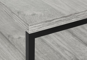 Monarch Specialties Tv Stand, 48 Inch, Console, Media Entertainment Center, Storage Drawers, Living Room, Bedroom, Grey Laminate, Black Metal, Contemporary, Modern Grey,Black, Black Particle Board,Metal I 2871