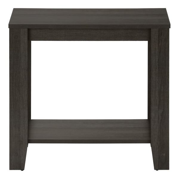 Monarch Specialties Accent Table, Side, End, Nightstand, Lamp, Living Room, Bedroom, Contemporary, Modern Oak Particle Board,Laminate I 3388