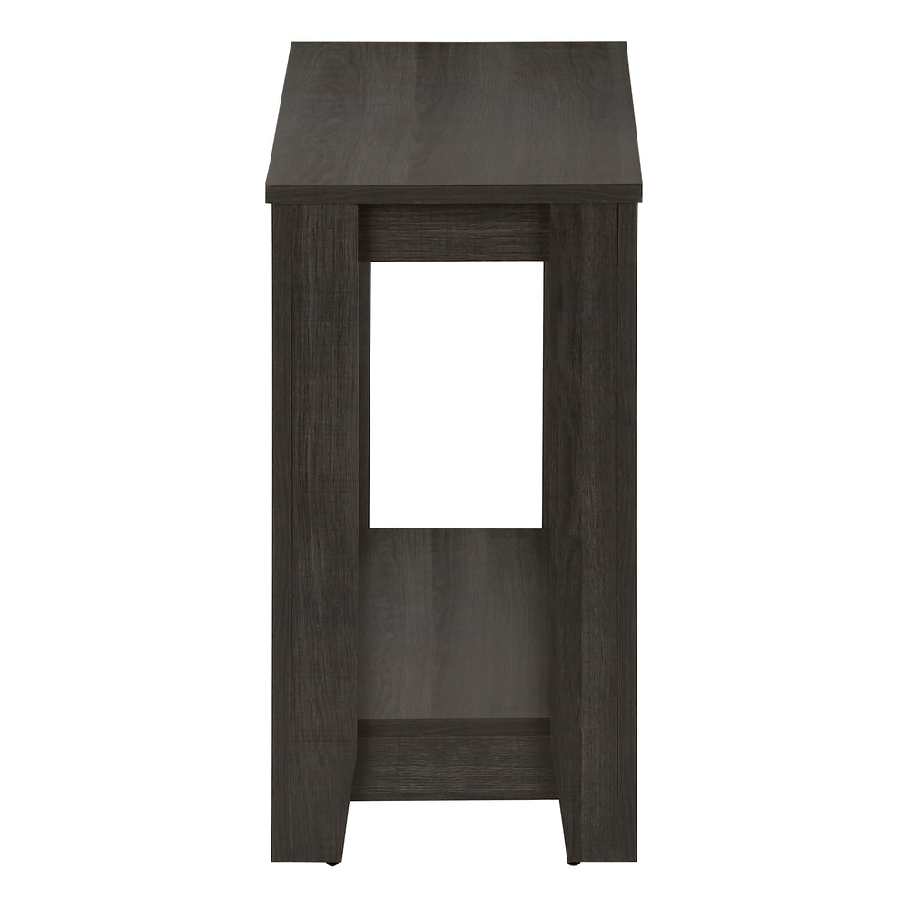 Monarch Specialties Accent Table, Side, End, Nightstand, Lamp, Living Room, Bedroom, Contemporary, Modern Oak Particle Board,Laminate I 3388