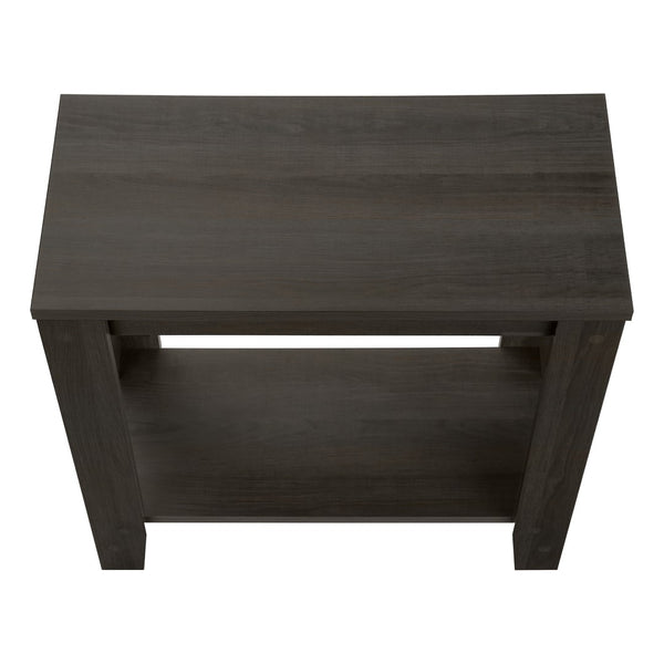 Monarch Specialties Accent Table, Side, End, Nightstand, Lamp, Living Room, Bedroom, Contemporary, Modern Oak Particle Board,Laminate I 3388