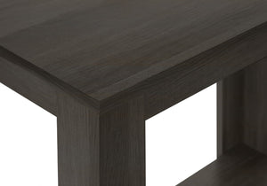 Monarch Specialties Accent Table, Side, End, Nightstand, Lamp, Living Room, Bedroom, Contemporary, Modern Oak Particle Board,Laminate I 3388
