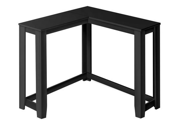 Monarch Specialties Accent Table, Console, Entryway, Narrow, Corner, Living Room, Bedroom, Black Laminate, Transitional Black Particle Board,Laminate I 3657