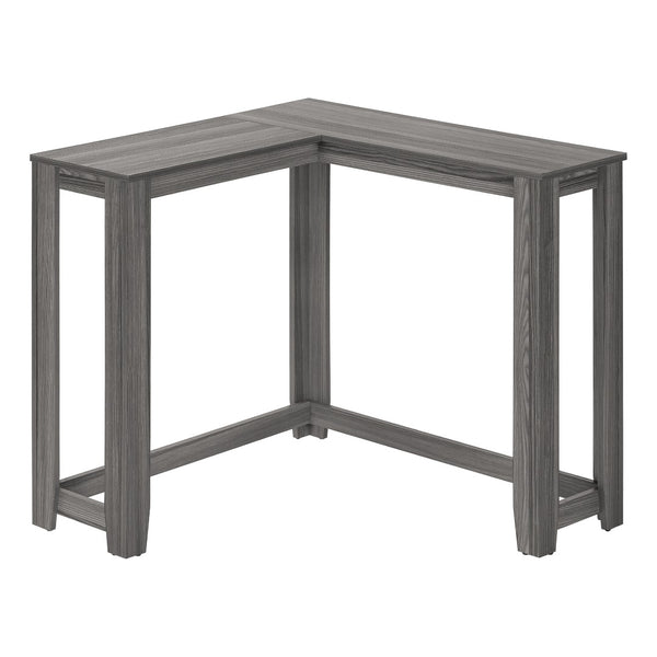 Monarch Specialties Accent Table, Console, Entryway, Narrow, Corner, Living Room, Bedroom, Grey Laminate, Contemporary, Modern Grey Particle Board,Laminate I 3658