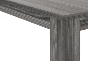 Monarch Specialties Accent Table, Console, Entryway, Narrow, Corner, Living Room, Bedroom, Grey Laminate, Contemporary, Modern Grey Particle Board,Laminate I 3658