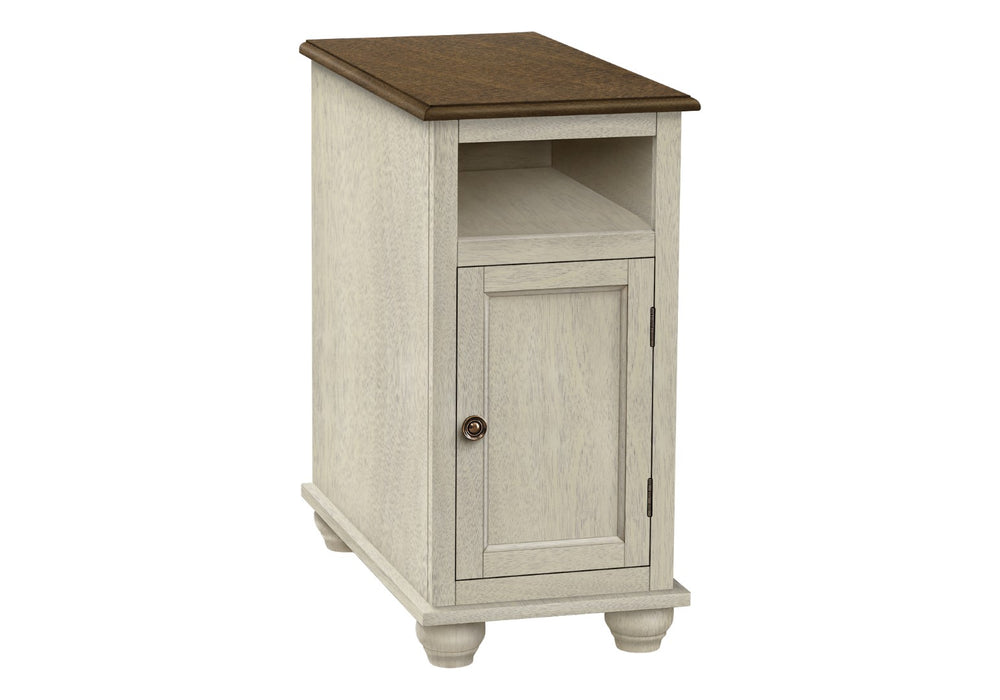 Monarch Specialties Accent Table, End, Side Table, Bedroom, Nightstand, Narrow, Lamp, Storage, Antique White Veneer, Brown Veneer, Traditional White,Espresso, Espresso Mdf,Solid Wood,Veneer I 3965