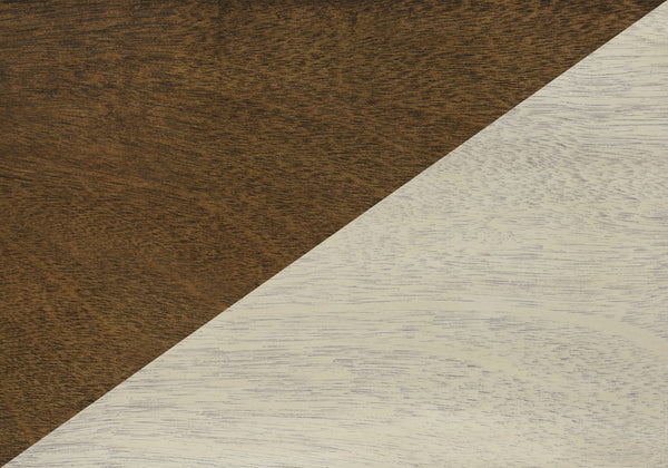 Monarch Specialties Accent Table, End, Side Table, Narrow, Nightstand, Bedroom, Lamp, Storage, Antique White Veneer, Brown Veneer, Transitional White,Espresso, Espresso Mdf,Metal,Solid Wood,Veneer I 3966