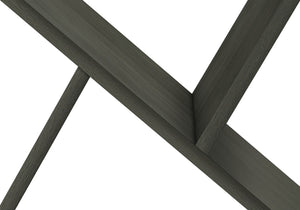 Monarch Specialties Accent Table, Side, End, Nightstand, Narrow, Small, Bedroom, Living Room, Lamp, Dark Green Veneer, Contemporary Green Mdf,Solid Wood,Veneer I 3982