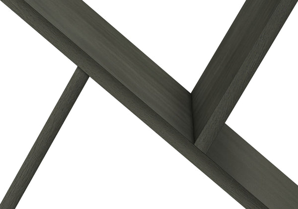 Monarch Specialties Accent Table, Side, End, Nightstand, Narrow, Small, Bedroom, Living Room, Lamp, Dark Green Veneer, Contemporary Green Mdf,Solid Wood,Veneer I 3982