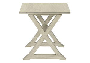 Monarch Specialties Accent Table, End, Side Table, Square, Nightstand, Bedroom, Lamp, Antique White Veneer, Transitional White Mdf,Solid Wood,Veneer I 3989