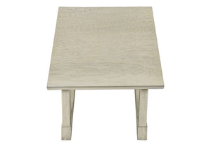 Monarch Specialties Accent Table, End, Side Table, Square, Nightstand, Bedroom, Lamp, Antique White Veneer, Transitional White Mdf,Solid Wood,Veneer I 3989