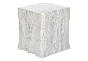 Monarch Specialties Accent Table - Stylish Indoor & Outdoor Side Table For Living Room, Bedroom, Or Patio Decor White Magnesium Oxide (Mgo)" I 4111