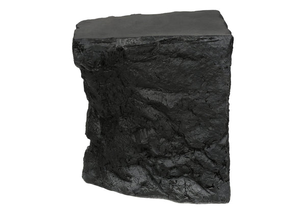 Monarch Specialties Accent Table - Stylish 25” Indoor/Outdoor Multifunctional Side Table For Living Room & Bedroom Decor Black Magnesium Oxide (Mgo)" I 4117