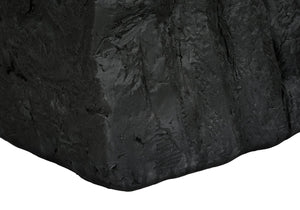 Monarch Specialties Accent Table - Stylish 25” Indoor/Outdoor Multifunctional Side Table For Living Room & Bedroom Decor Black Magnesium Oxide (Mgo)" I 4117