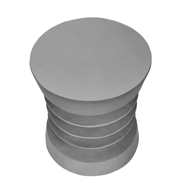 Monarch Specialties Accent Table - Stylish 25"H Modern Side Table For Indoor Or Outdoor Use, Perfect For Living Spaces Grey Magnesium Oxide (Mgo)" I 4152