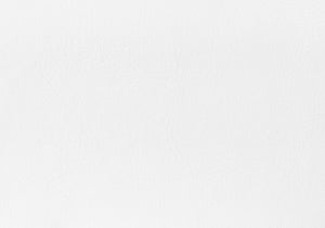 Monarch Specialties Bed, Headboard Only, Full Size, Bedroom, Upholstered, White Leather Look, Transitional White,Black, Black Foam,Mdf,Solid Wood,Leather,Look I 6012f